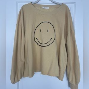 Smiley Fave Sweater from Em and Elle Boutique